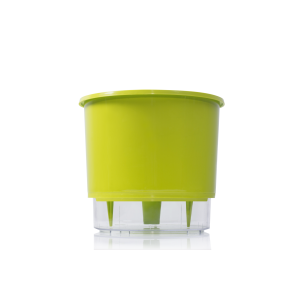Vaso Autoirrigável Verde Claro – 12cm X 11cm – Nº 02