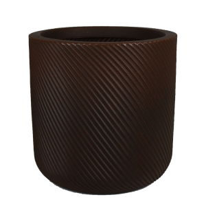 Vaso Vite Cilindro Ferrugem – 39cm X 39cm – Nº 03 - Vogue