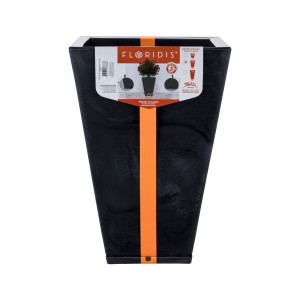 Vaso Zurique Marmorato Preto - 32cm X 55cm -  Floridis